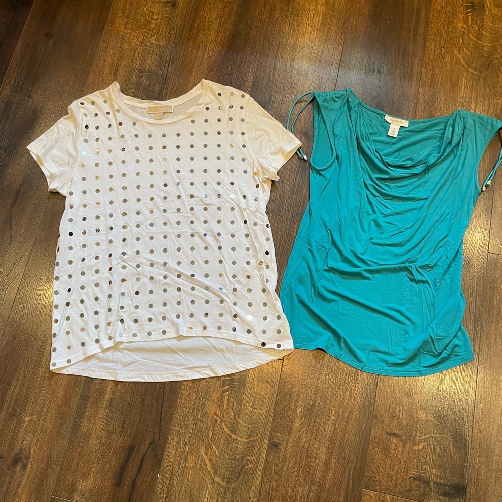 Women’s tops MICHAEL KORS & WHITE HOUSE BLACK MARKET Size large